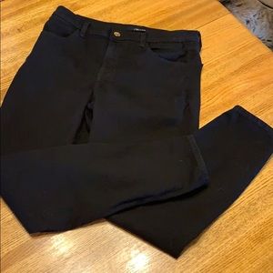 J Brand Alana high rise crop jeans